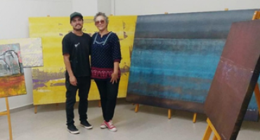 Imagem Galeria Municipal de Arte de Içara recebe telas e cartazes em exposições