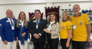 Imagem Celebrando 70 Anos de Dedicação: Visita do Vice-Presidente Internacional ao Lions Florianópolis